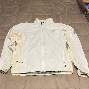The North Face Off-White and Cream Jacket